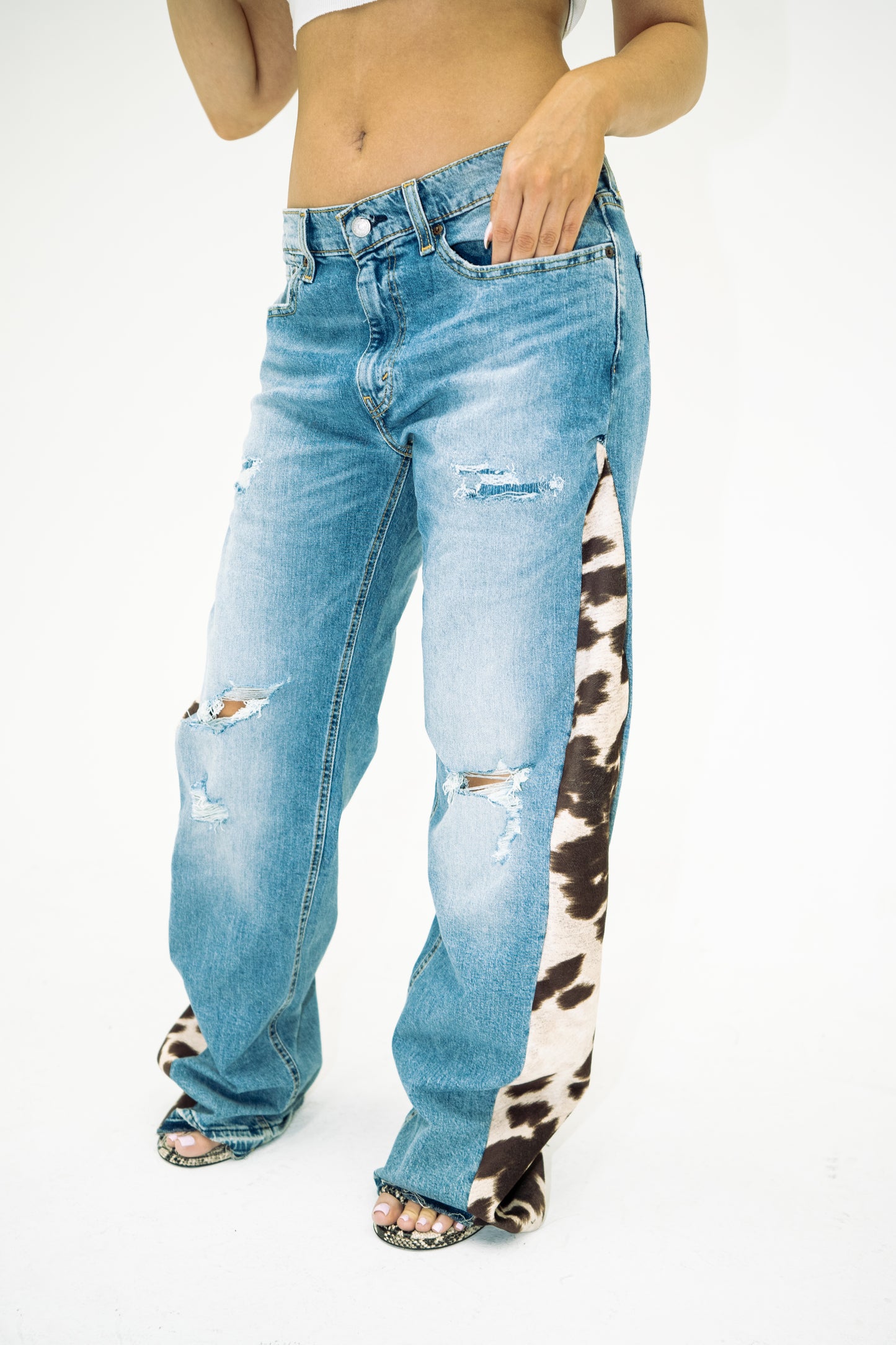 Cowhide Denim