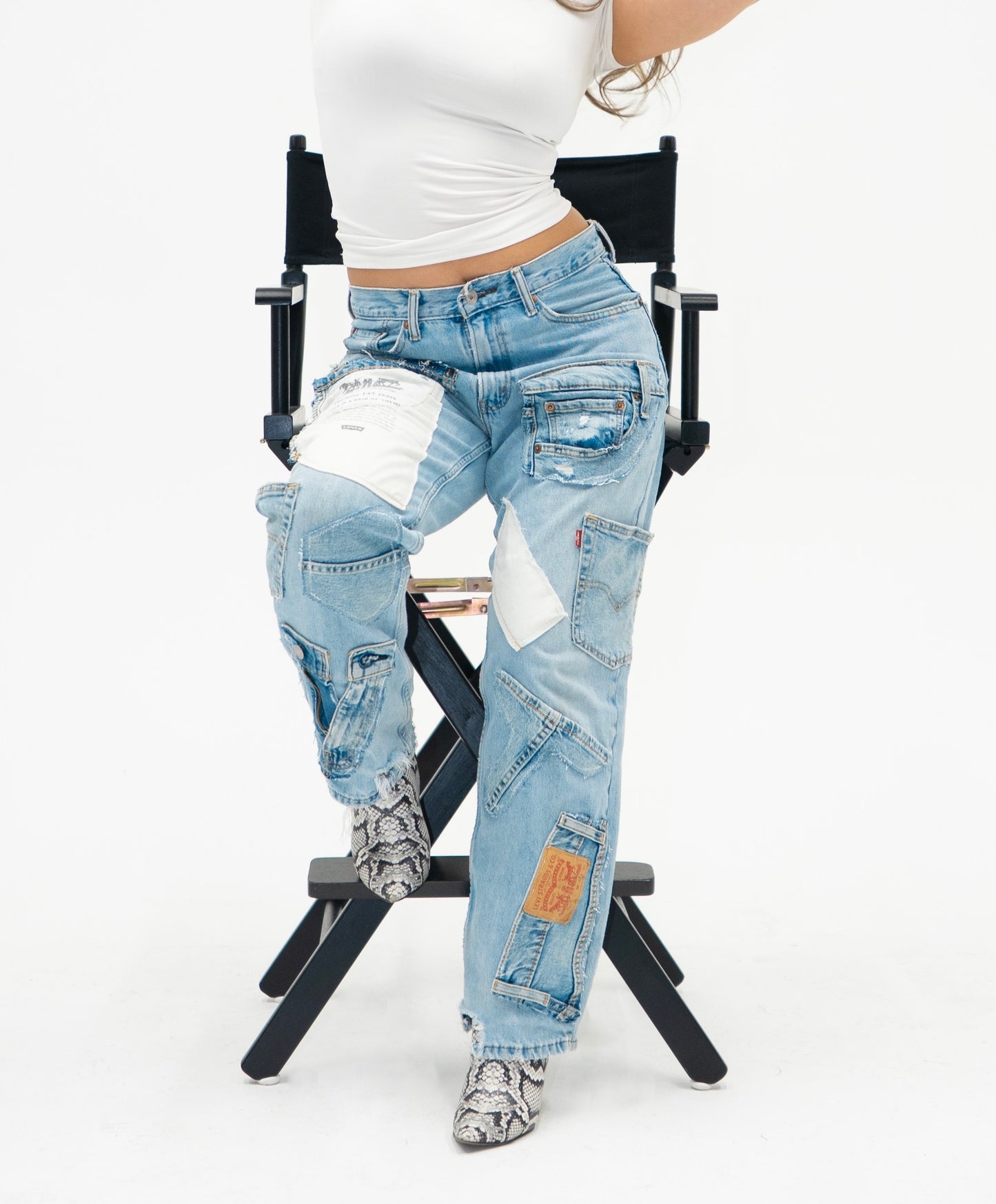 Scrap Denim Jeans