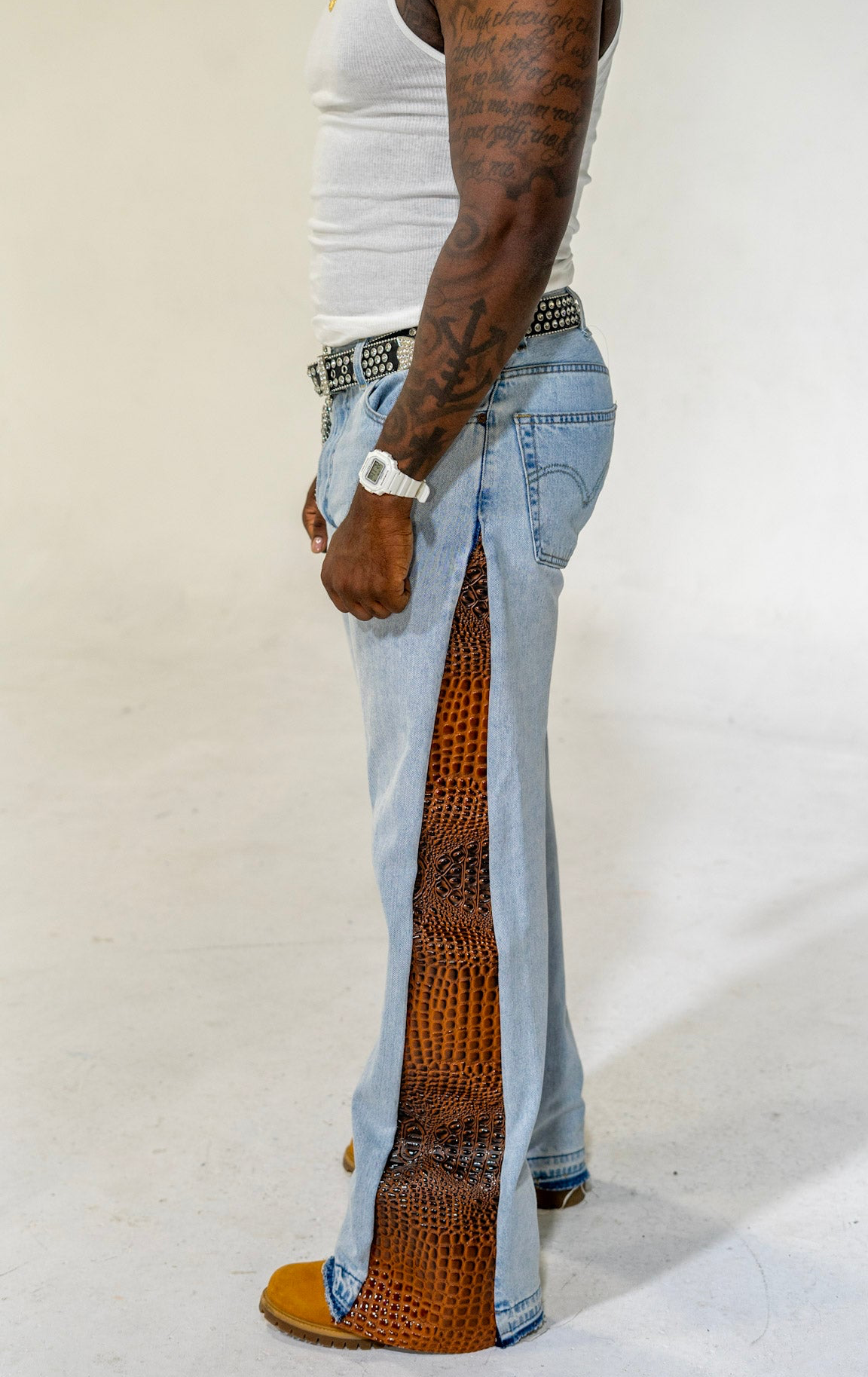 ACA Croc Denim - Light Wash